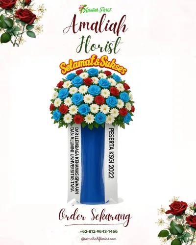 Standing Flower di Tengah